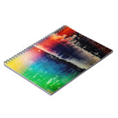 Carnet Arrière - plan de grunge traditionnel, texture ray (Côté gauche)