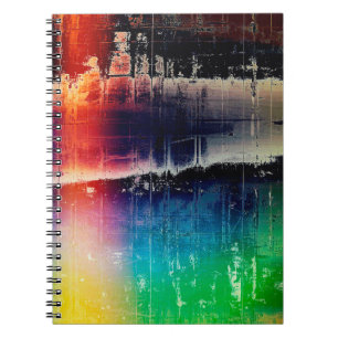 Carnet Arrière - plan de grunge traditionnel, texture ray