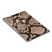 Carnet arrière - plan de la texture de la peau du serpent (Côté Droit)