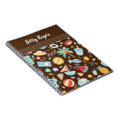 Carnet arrière-plan de modèle continu été (Côté Droit)