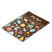 Carnet arrière-plan de modèle continu été (Côté gauche)