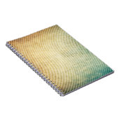 Carnet Arrière - plan de motif de rayures (Côté Droit)