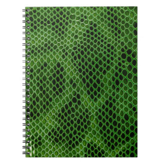 Carnet Arrière - plan de peau de serpent exotique