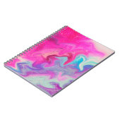 Carnet Arrière - plan de peinture mixte (Côté gauche)