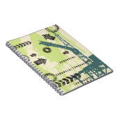 Carnet Arrière - plan de pointe abstrait (Côté Droit)