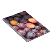Carnet Arrière - plan de prune cerise (Côté Droit)