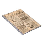 Carnet Arrière - plan de style créatif vintage. Texture p (Côté Droit)