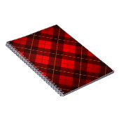 Carnet Arrière - plan de tartan de Wallace (Côté Droit)