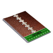 Carnet Arrière - plan de texture de lacets de football (Côté Droit)