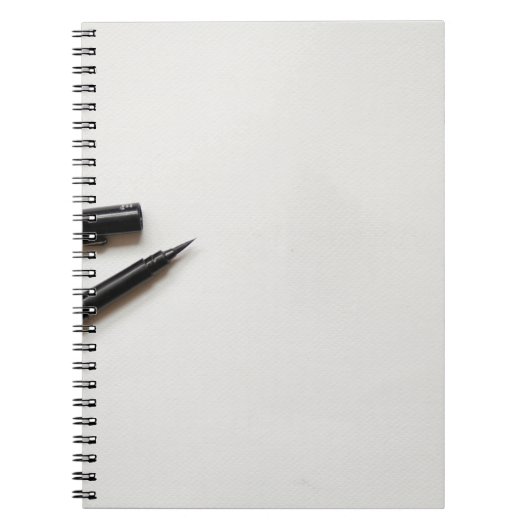 Carnet Arrière - plan de texture de papier blanc (Devant)