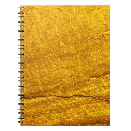 Carnet Arrière - plan de texture de pierre d'or. abstrait (Devant)