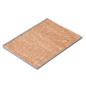 Carnet Arrière - plan de texture de toile de lin Brown (Côté gauche)