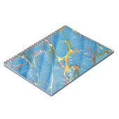 Carnet arrière - plan de texture marbré Abstrait. (Côté gauche)