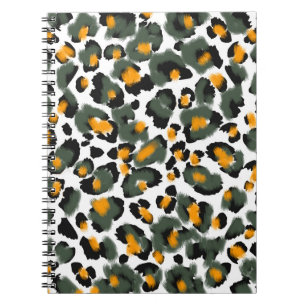 Carnet Arrière - plan de texture Poster de animal Leopard