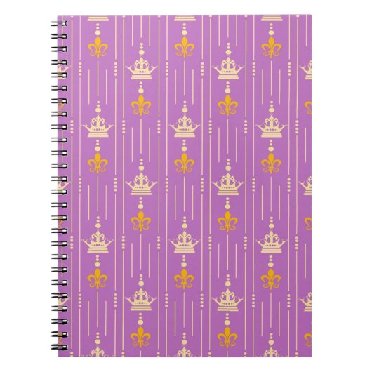 Carnet Arrière - plan de texture sans couture en style ré (Devant)
