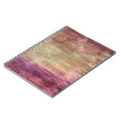 Carnet arrière - plan de texture vintage (Côté gauche)