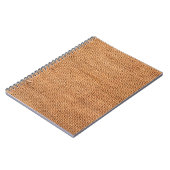 Carnet arrière - plan de tissu de burlap Brown ou tissu d (Côté gauche)