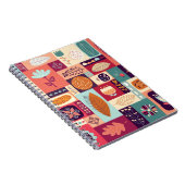 Carnet Arrière - plan décoratif (Côté Droit)