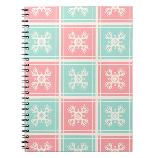 Carnet Arrière - plan décoratif avec éléments sans soudur (Devant)