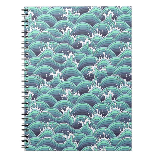 Carnet Arrière - plan décoratif Sea Wave (Devant)
