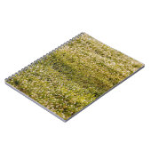 Carnet Arrière - plan d'herbe fraîche vert printemps, ave (Côté gauche)