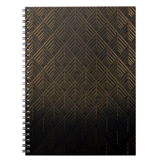 Carnet Arrière - plan d'illustrations 3D Art Déco (Devant)