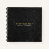 Carnet Arrière - plan d'impression de texture en pierre n (Devant)