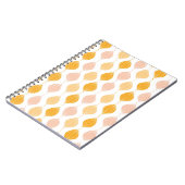 Carnet Arrière - plan d'or abstrait de motif d'ogee (Côté gauche)