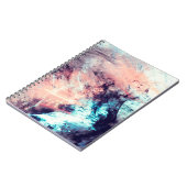 Carnet arrière - plan dynamique couleur Abstrait avec écl (Côté gauche)