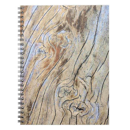 Carnet Arrière - plan en bois texture graphique design ab (Devant)