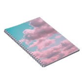 Carnet Arrière - plan esthétique avec beau ciel turquoise (Côté Droit)