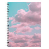 Carnet Arrière - plan esthétique avec beau ciel turquoise (Devant)