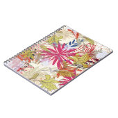 Carnet Arrière - plan floral 6 (Côté gauche)