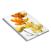 Carnet Arrière - plan floral abstrait (Côté Droit)