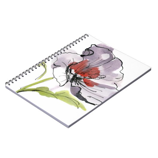 Carnet Arrière - plan floral peint par résumé 3 (Côté gauche)