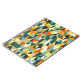 Carnet Arrière - plan géométrique moderne. motif plat Abs (Côté gauche)