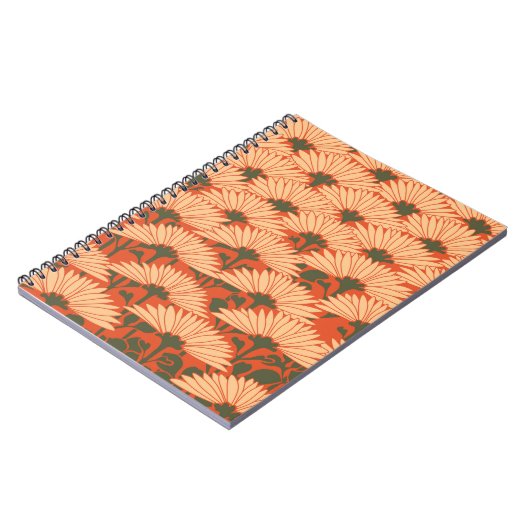 Carnet arrière - plan graphique motif (Côté gauche)