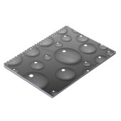 Carnet Arrière - plan Gray Raindrop (Côté gauche)