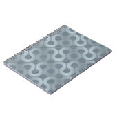 Carnet Arrière - plan gris abstrait d'écoulement (Côté gauche)