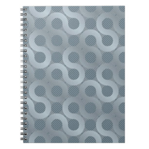 Carnet Arrière - plan gris abstrait d'écoulement