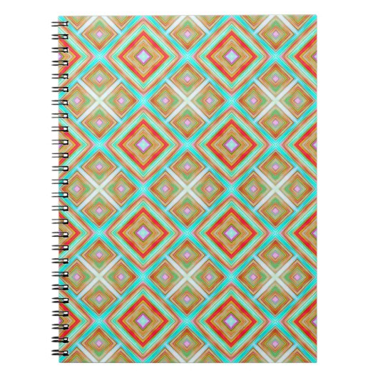 Carnet Arrière-plan motif coloré, art, (Devant)