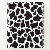 Carnet Arrière - plan motif de vache (Dos)