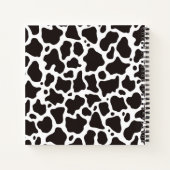 Carnet Arrière - plan motif de vache (Dos)