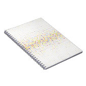 Carnet Arrière - plan multicolore de point (Côté Droit)