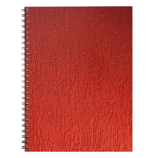 Carnet Arrière - plan mural texture rouge (Devant)