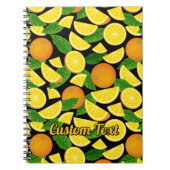 Carnet Arrière - plan orange (Devant)