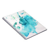 Carnet Arrière - plan peint à la main 2 d'aquarelle (Côté Droit)