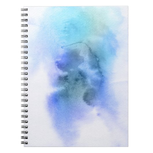 Carnet Arrière - plan peint à la main 9 d'aquarelle (Devant)
