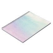 Carnet Arrière - plan peint à la main d'aquarelle (Côté gauche)