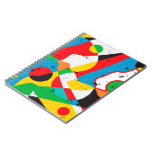 Carnet arrière - plan pop art (Côté gauche)